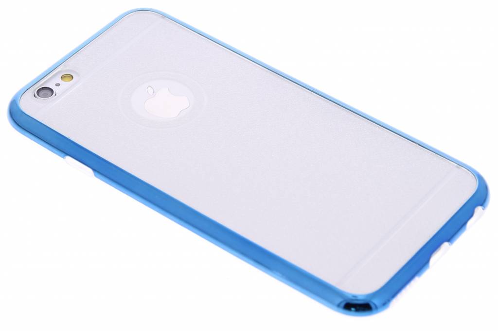 Image of Blauw glitter glamour TPU hoesje voor de iPhone 6 / 6s