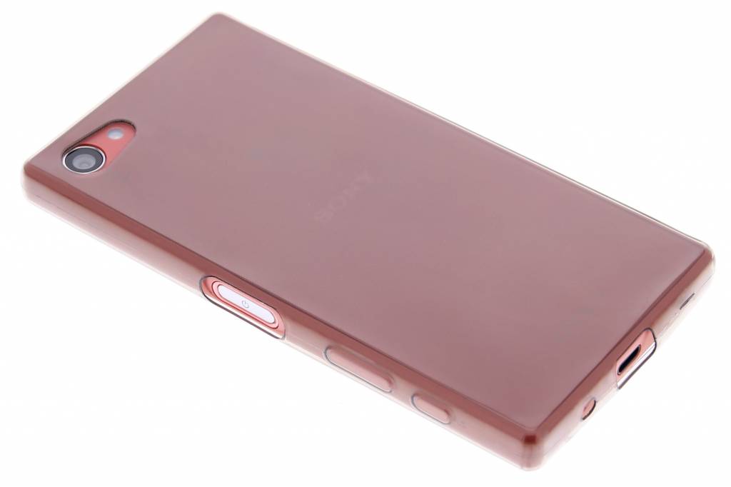 Image of Grijs ultra thin transparant TPU hoesje voor de Sony Xperia Z5 Compact