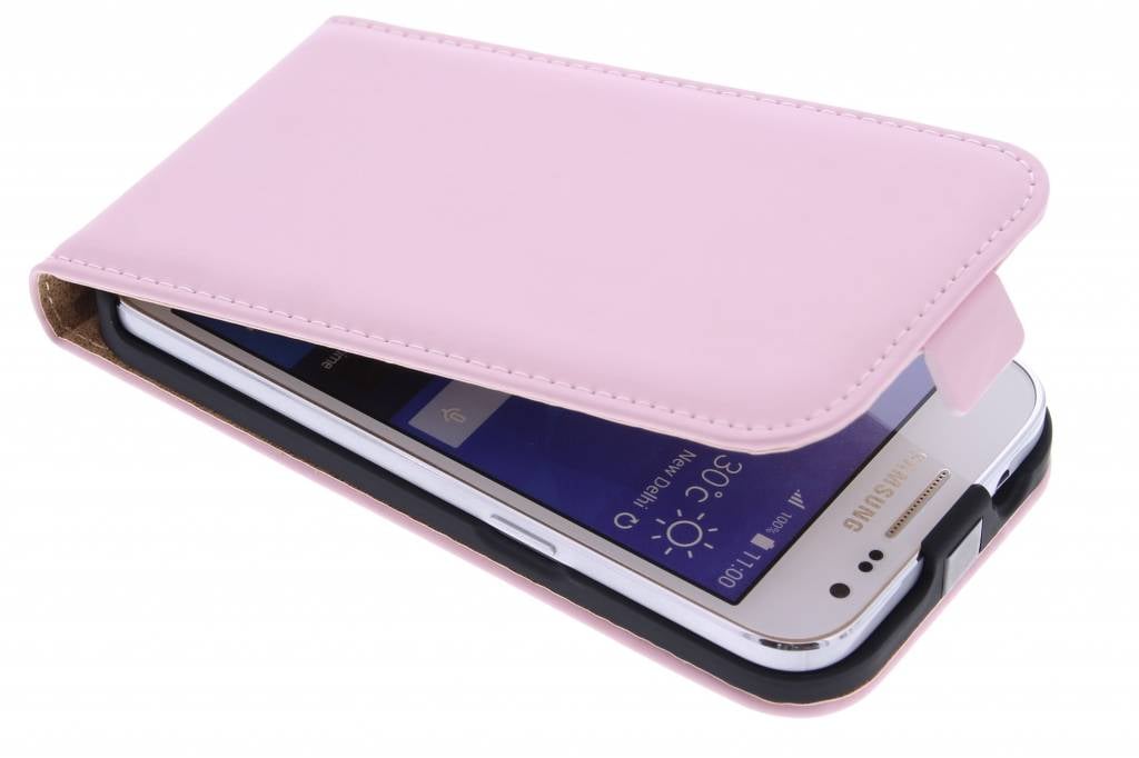 Image of Luxe Flipcase voor de Samsung Galaxy Core Prime - Poederroze
