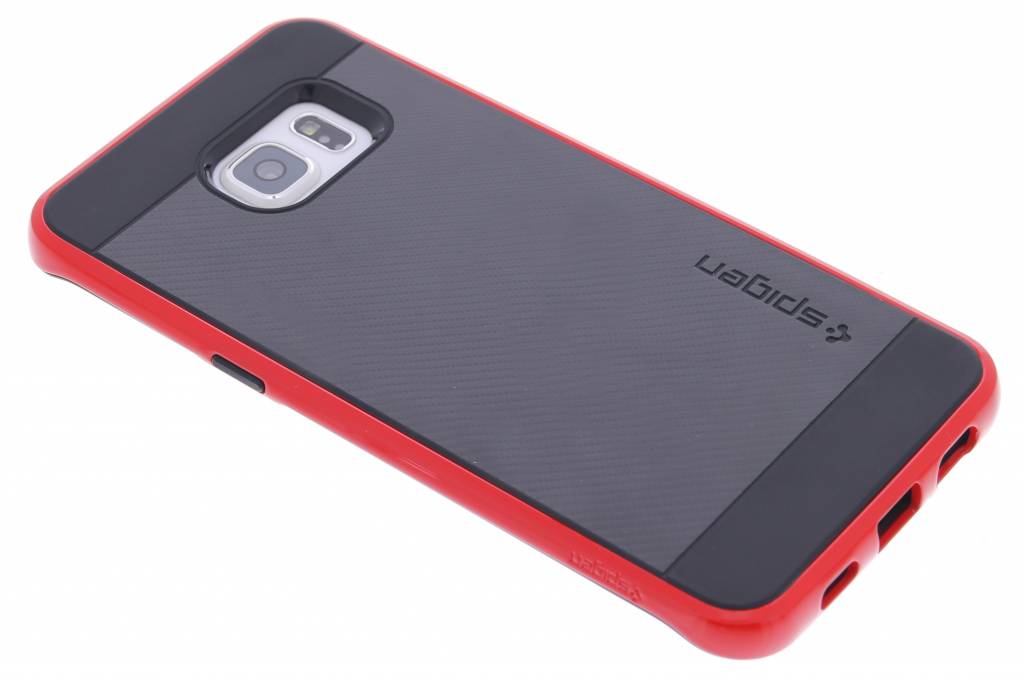 Image of Neo Hybrid Carbon case voor de Samsung Galaxy S6 Edge Plus - Dante Red