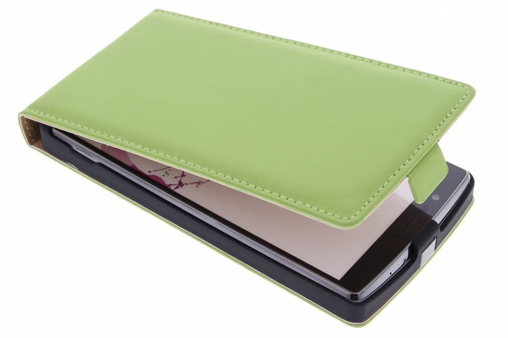 Image of Luxe Flipcase voor de LG G4 - Groen