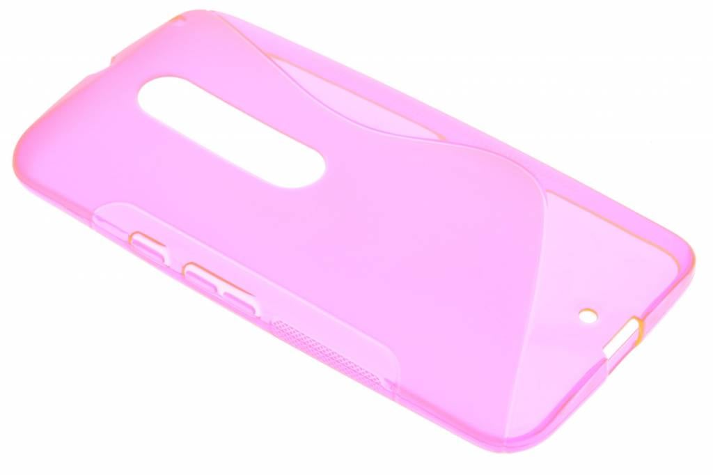 Image of Roze S-line TPU hoesje voor de Motorola Moto X Style