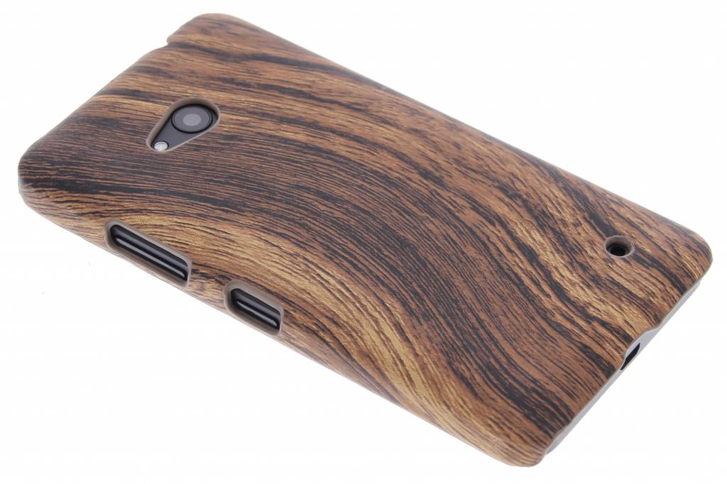 Image of Hout design hardcase hoesje voor de Microsoft Lumia 640