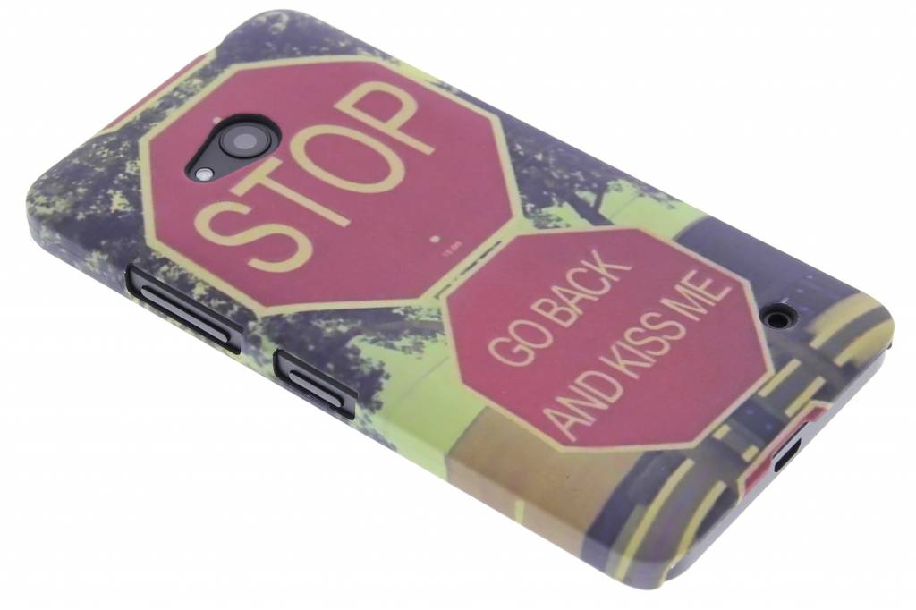 Image of Stop design hardcase hoesje voor de Microsoft Lumia 640