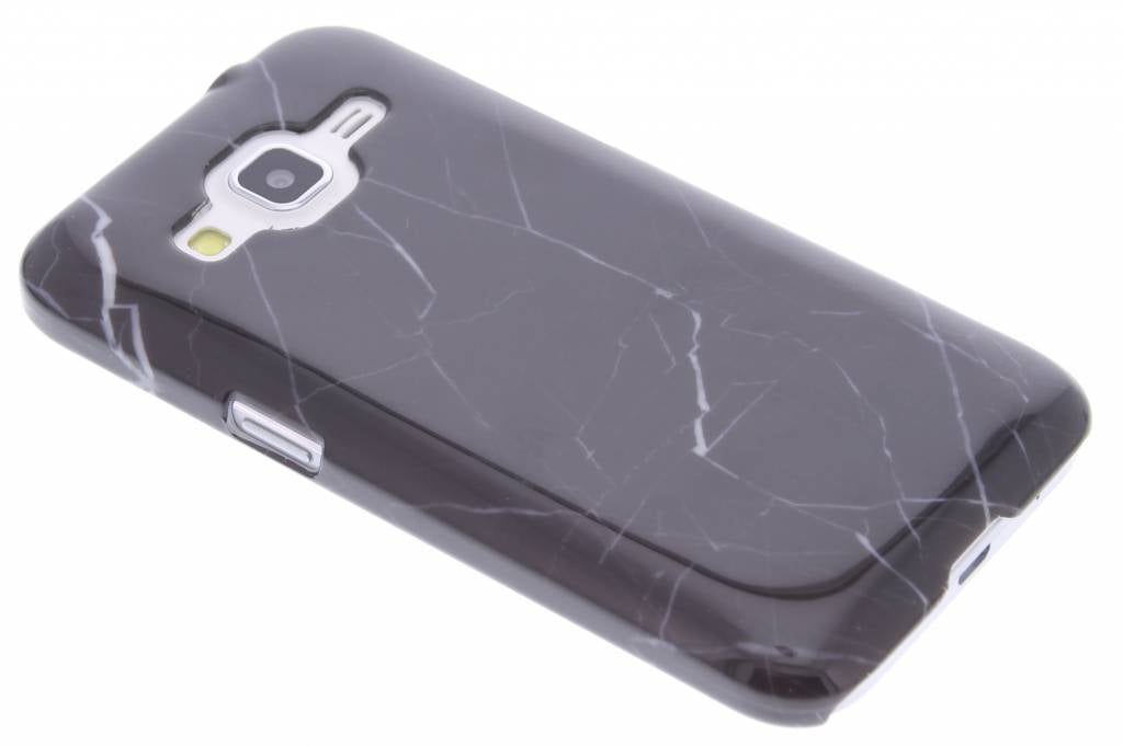 Image of Zwart marmer hardcase hoesje voor de Samsung Galaxy Core Prime