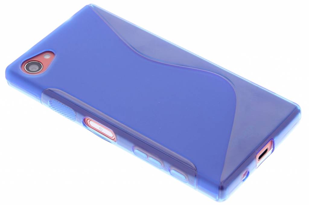 Image of Blauw S-line TPU hoesje voor de Sony Xperia Z5 Compact