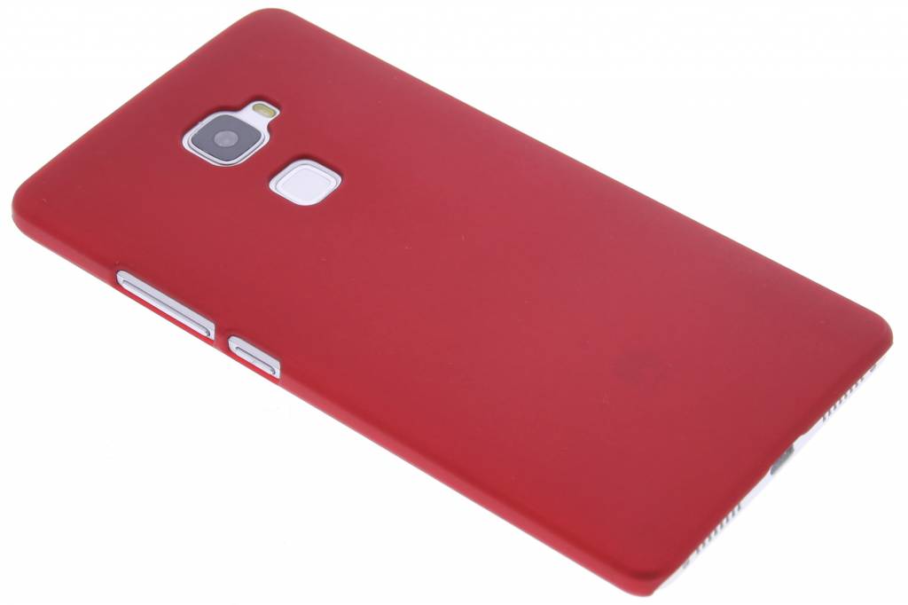 Image of Rood effen hardcase hoesje voor de Huawei Mate S