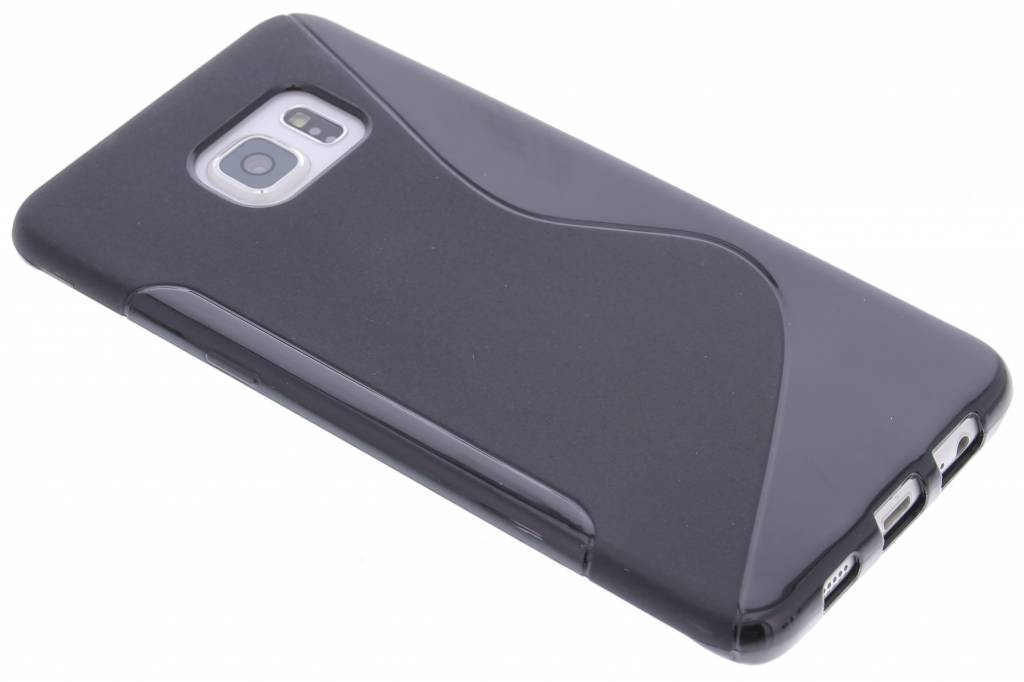 Image of Zwart S-line TPU hoesje voor de Samsung Galaxy S6 Edge Plus