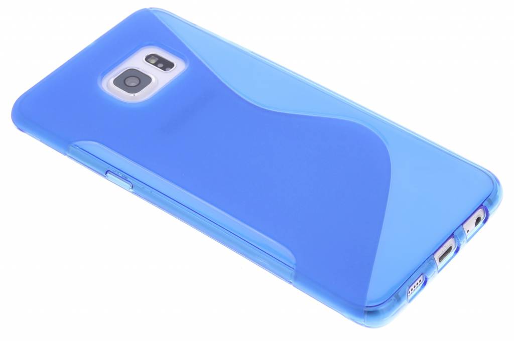 Image of Blauw S-line TPU hoesje voor de Samsung Galaxy S6 Edge Plus