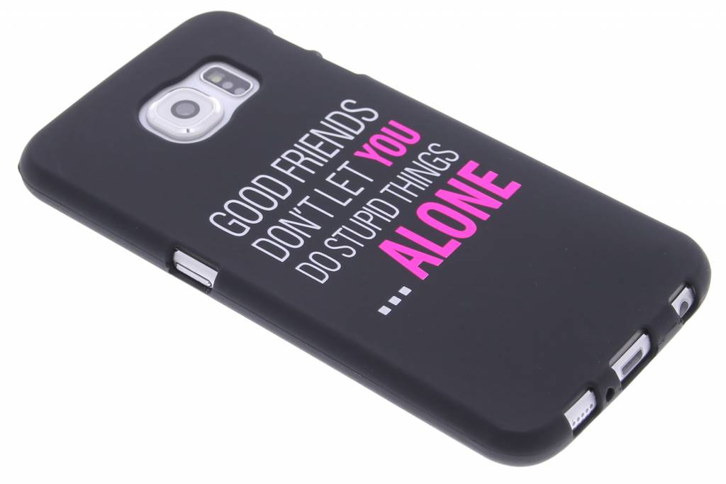 Image of Good friends glow in the dark TPU case voor de Samsung Galaxy S6