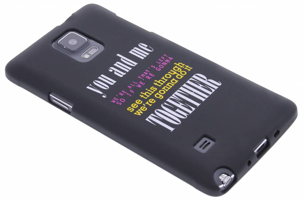 Image of You and me glow in the dark TPU case voor de Samsung Galaxy Note 4