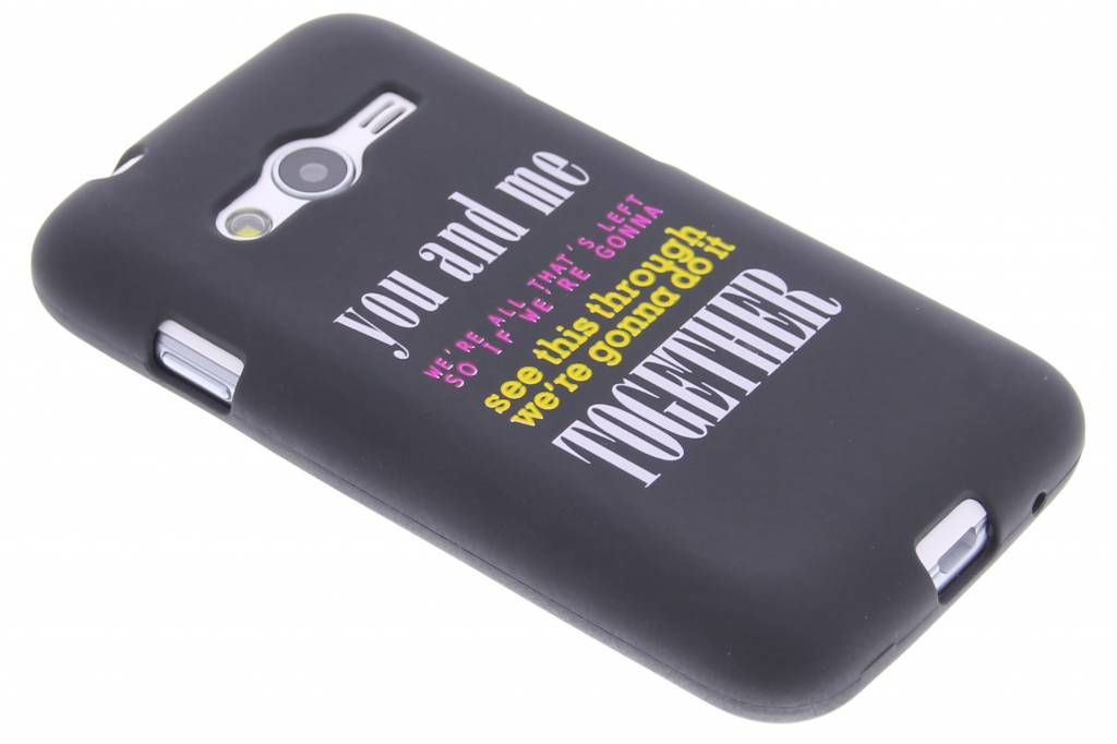 Image of You and me glow in the dark TPU case voor de Samsung Galaxy Trend 2 (Lite)