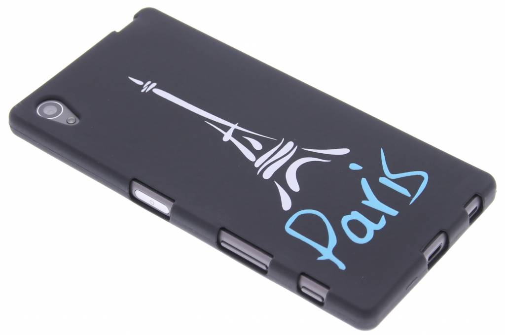 Image of Paris glow in the dark TPU case voor de Sony Xperia Z5