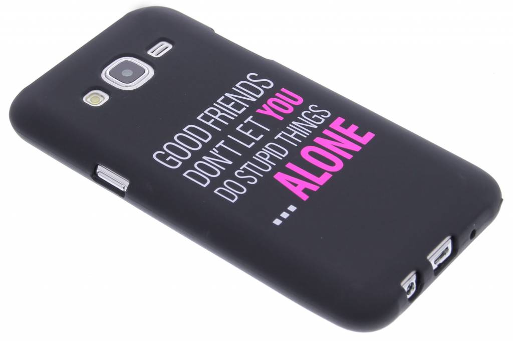 Image of Good friends glow in the dark TPU case voor de Samsung Galaxy J5