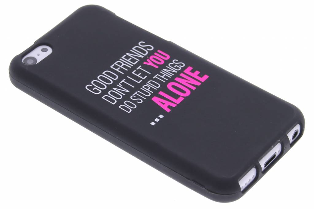 Image of Good friends glow in the dark TPU case voor de iPhone 5c