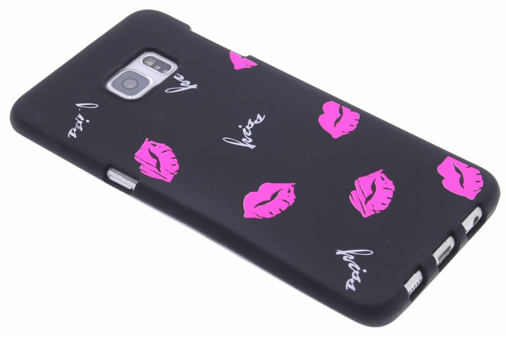 Image of Kiss glow in the dark TPU case voor de Samsung Galaxy S6 Edge Plus