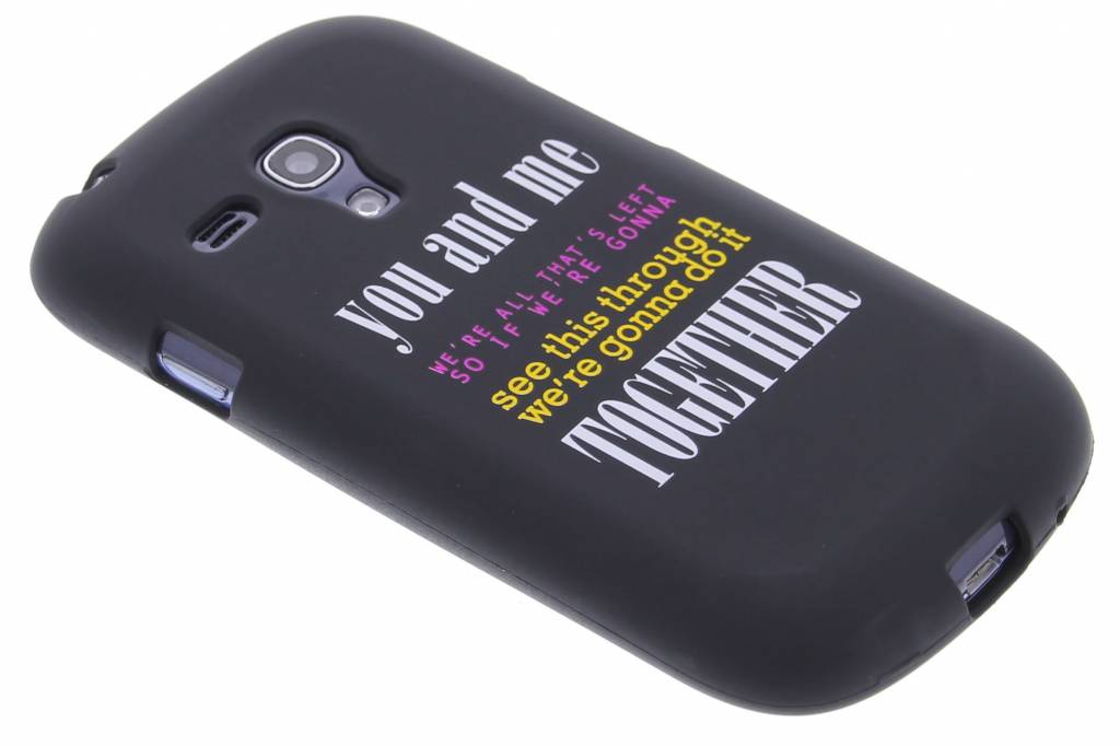 Image of You and me glow in the dark TPU case voor de Samsung Galaxy S3 Mini