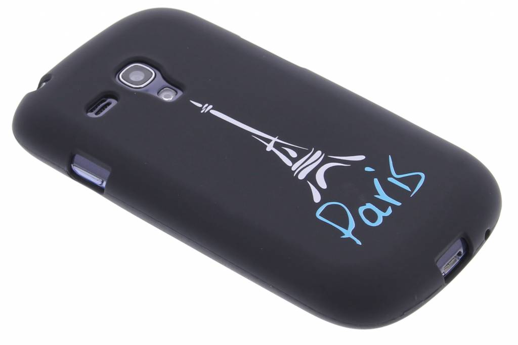 Image of Paris glow in the dark TPU case voor de Samsung Galaxy S3 Mini