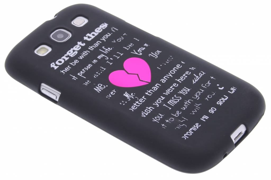 Image of Forget glow in the dark TPU case voor de Samsung Galaxy S3 / Neo