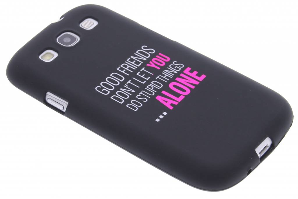 Image of Good friends glow in the dark TPU case voor de Samsung Galaxy S3 / Neo