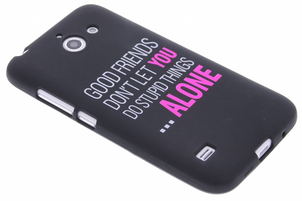 Image of Good friends glow in the dark TPU case voor de Huawei Ascend Y550