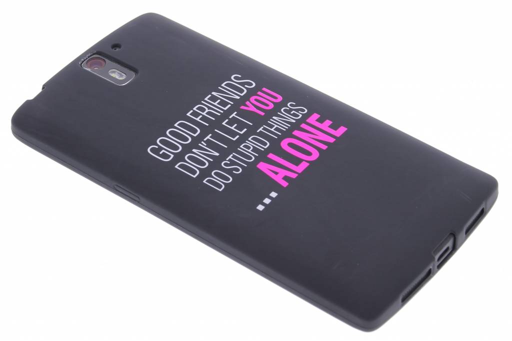 Image of Good friends glow in the dark TPU case voor de OnePlus One