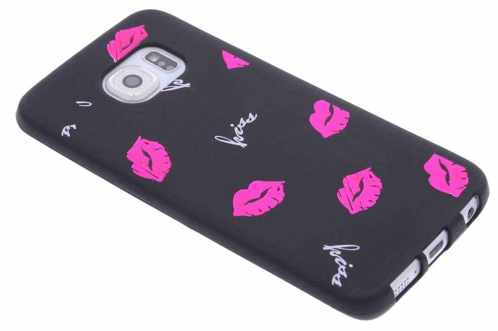 Image of Kiss glow in the dark TPU case voor de Samsung Galaxy S6 Edge