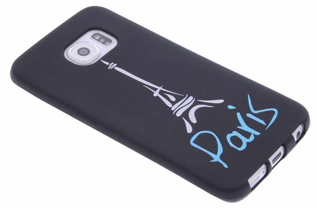 Image of Paris glow in the dark TPU case voor de Samsung Galaxy S6 Edge