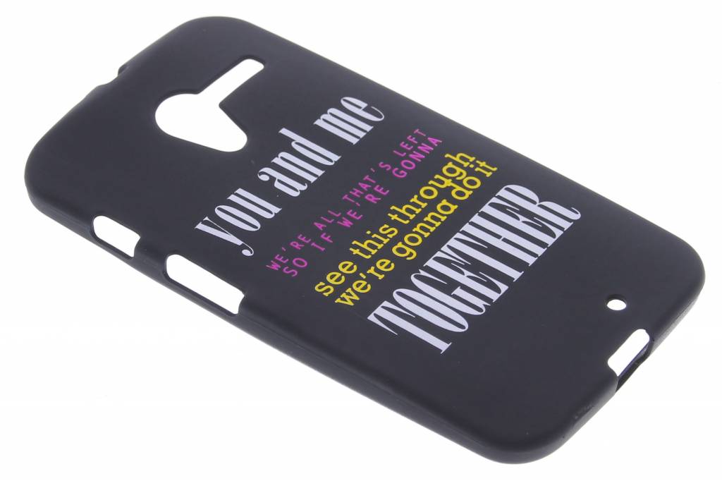 Image of You and me glow in the dark TPU case voor de Motorola Moto X