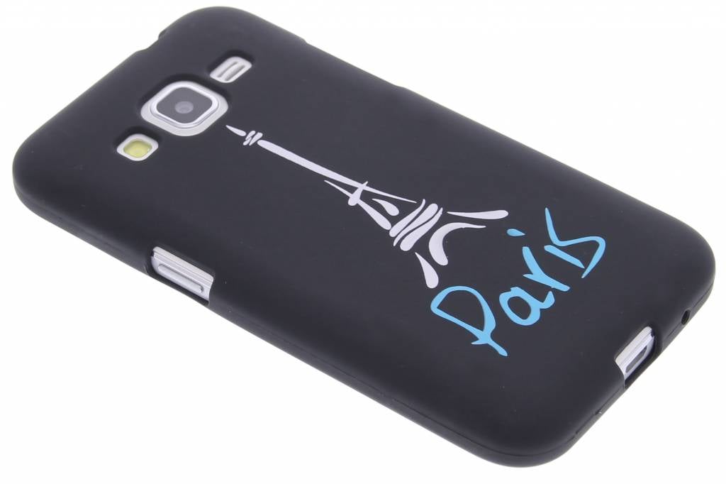 Image of Paris glow in the dark TPU case voor de Samsung Galaxy Core Prime