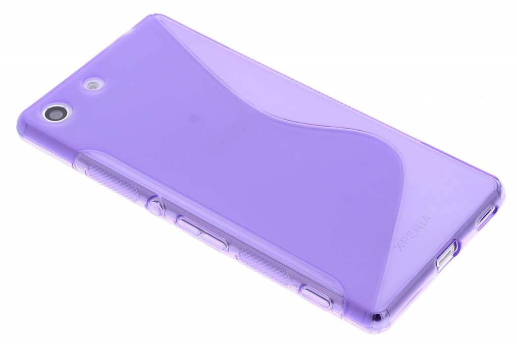 Image of Paars S-line TPU hoesje voor de Sony Xperia M5