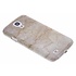 Beige marmer hardcase hoesje voor de Samsung Galaxy S4 Beige marmer hardcase hoesje voor de Samsung Galaxy S4