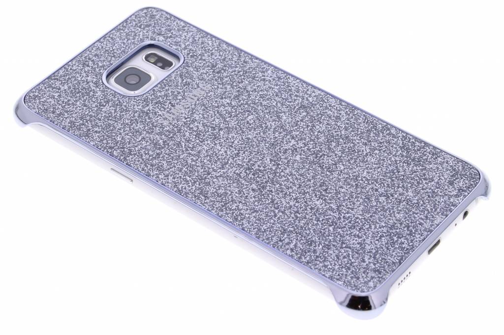 Image of originele Glitter Cover voor de Galaxy S6 Edge Plus - Zilver