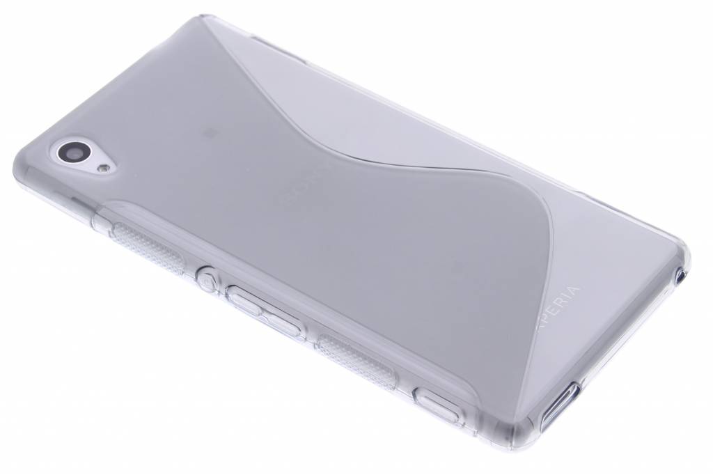 Image of Grijs S-line TPU hoesje voor de Sony Xperia M4 Aqua