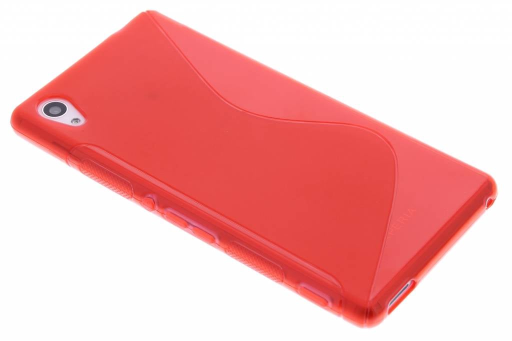 Image of Rood S-line TPU hoesje voor de Sony Xperia M4 Aqua