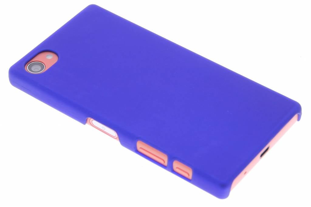 Image of Blauw effen hardcase hoesje voor de Sony Xperia Z5 Compact
