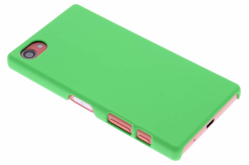 Image of Groen effen hardcase hoesje voor de Sony Xperia Z5 Compact