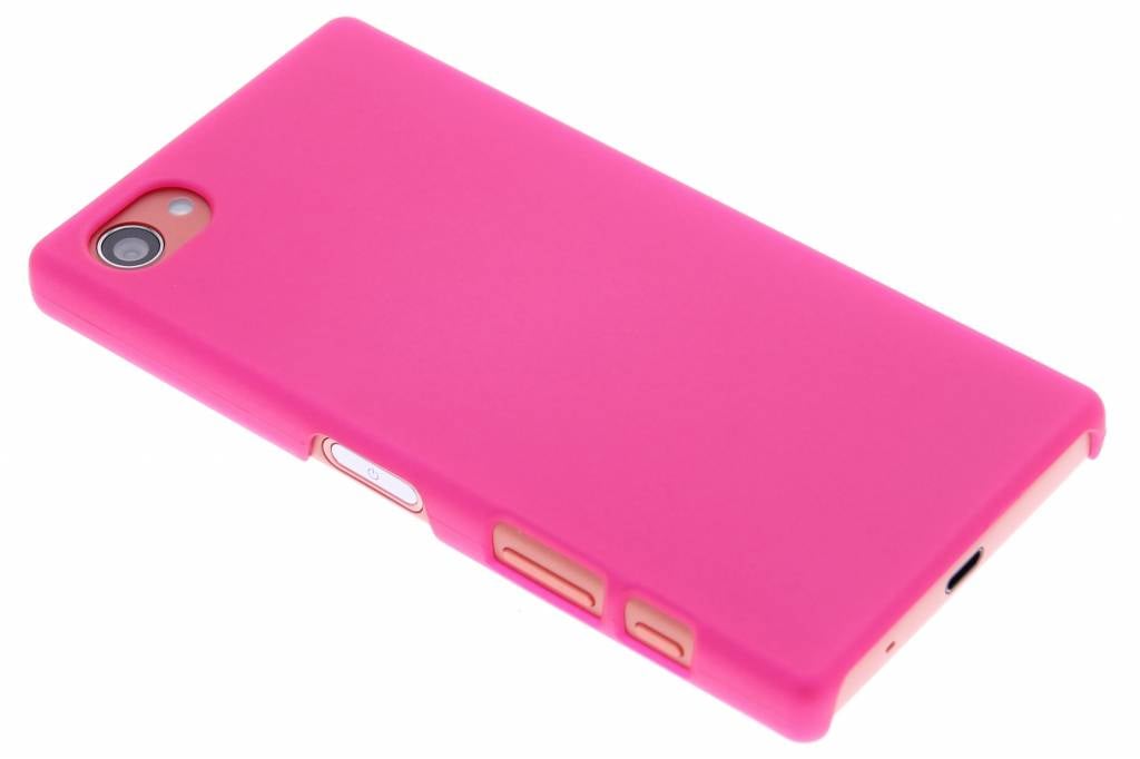 Image of Fuchsia effen hardcase hoesje voor de Sony Xperia Z5 Compact