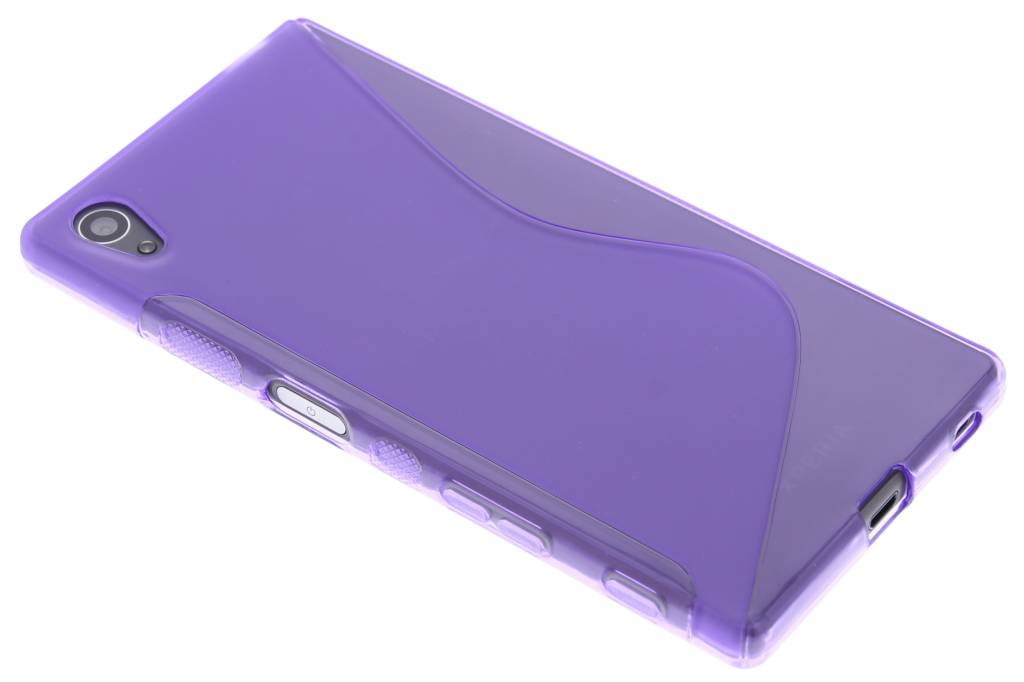 Image of Paars S-line TPU hoesje voor de Sony Xperia Z5