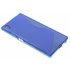 Blauw S-line TPU hoesje voor de Sony Xperia Z5 Blauw S-line TPU hoesje voor de Sony Xperia Z5