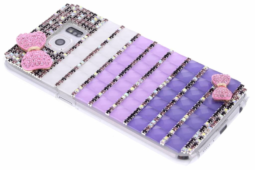 Image of Strik glazen strass hardcase hoesje voor de Samsung Galaxy S6