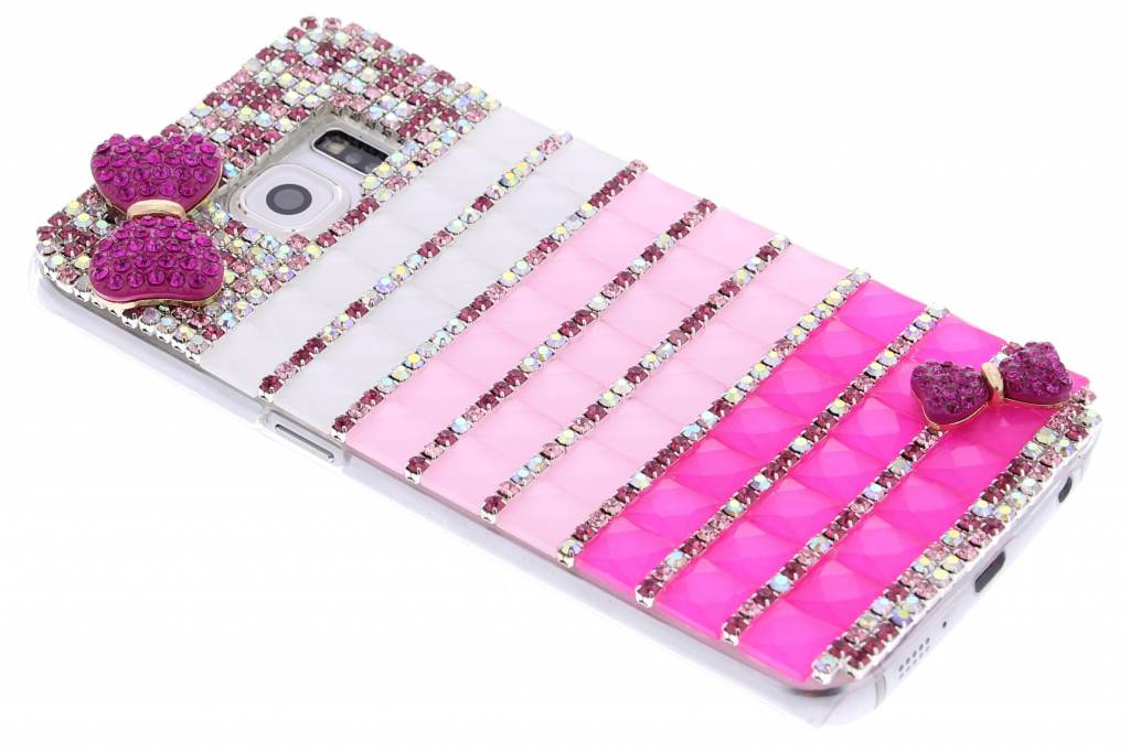 Image of Strik glazen strass hardcase hoesje voor de Samsung Galaxy S6 Edge