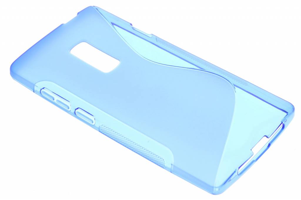Image of Blauw S-line TPU hoesje voor de OnePlus 2