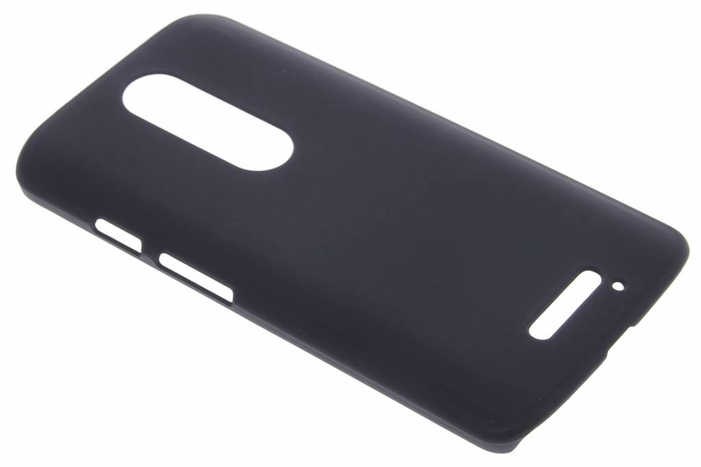 Image of Zwart effen hardcase hoesje voor de Motorola Moto X Style