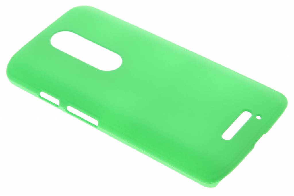 Image of Groen effen hardcase hoesje voor de Motorola Moto X Style