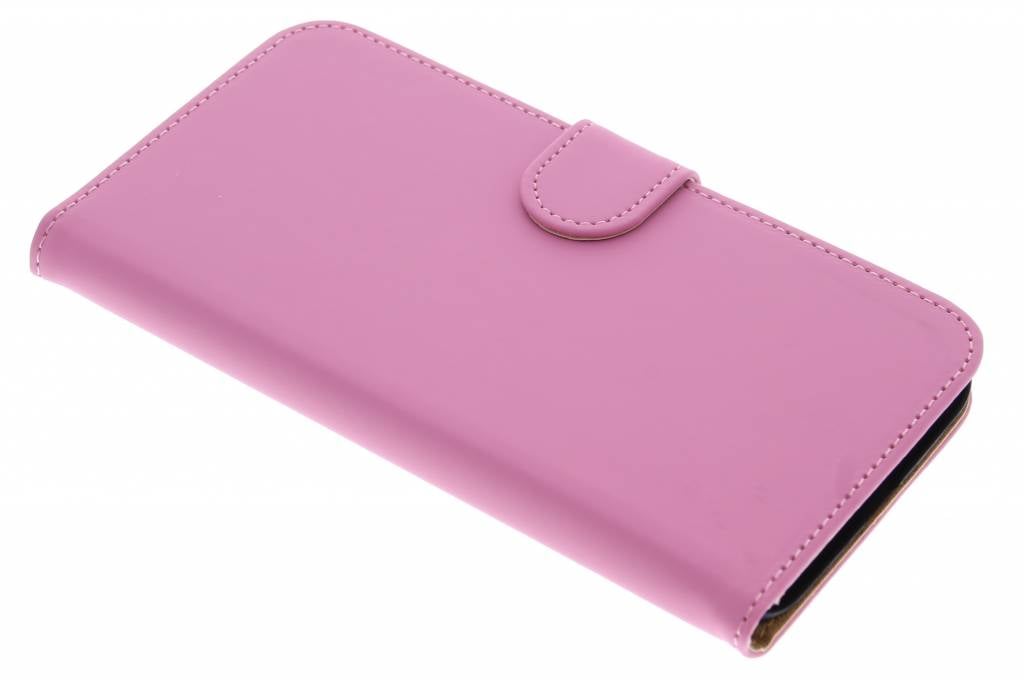 Image of Roze effen booktype hoes voor de Huawei G8