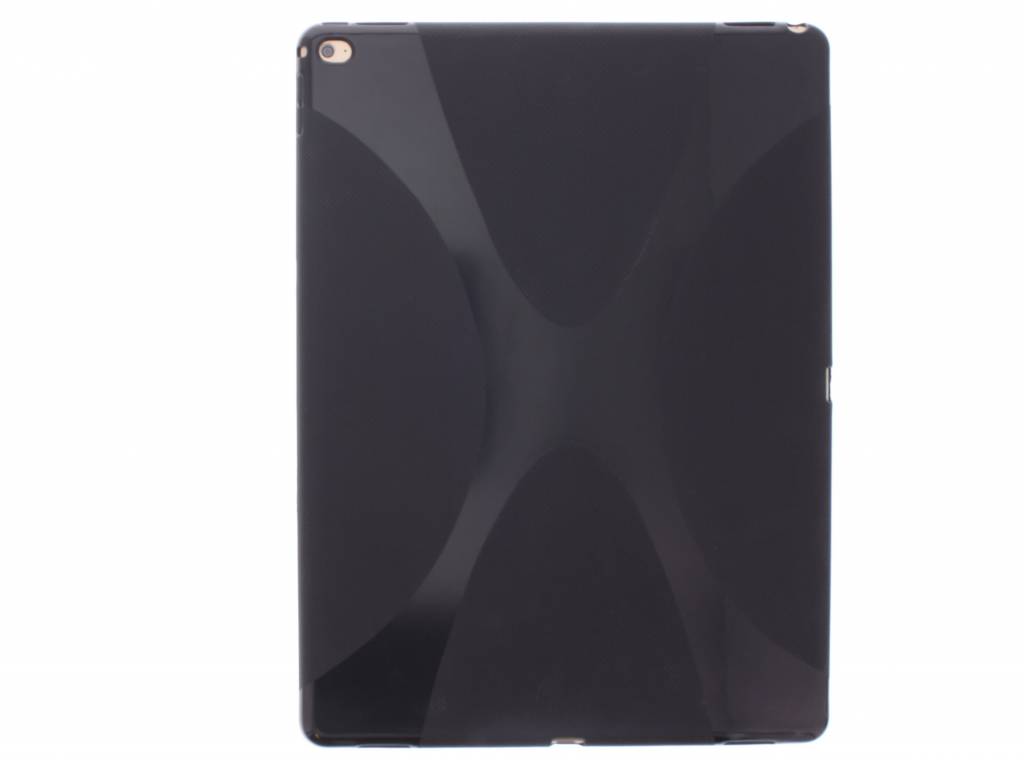 Image of Zwarte X-line TPU tablethoes voor de iPad Pro 12.9