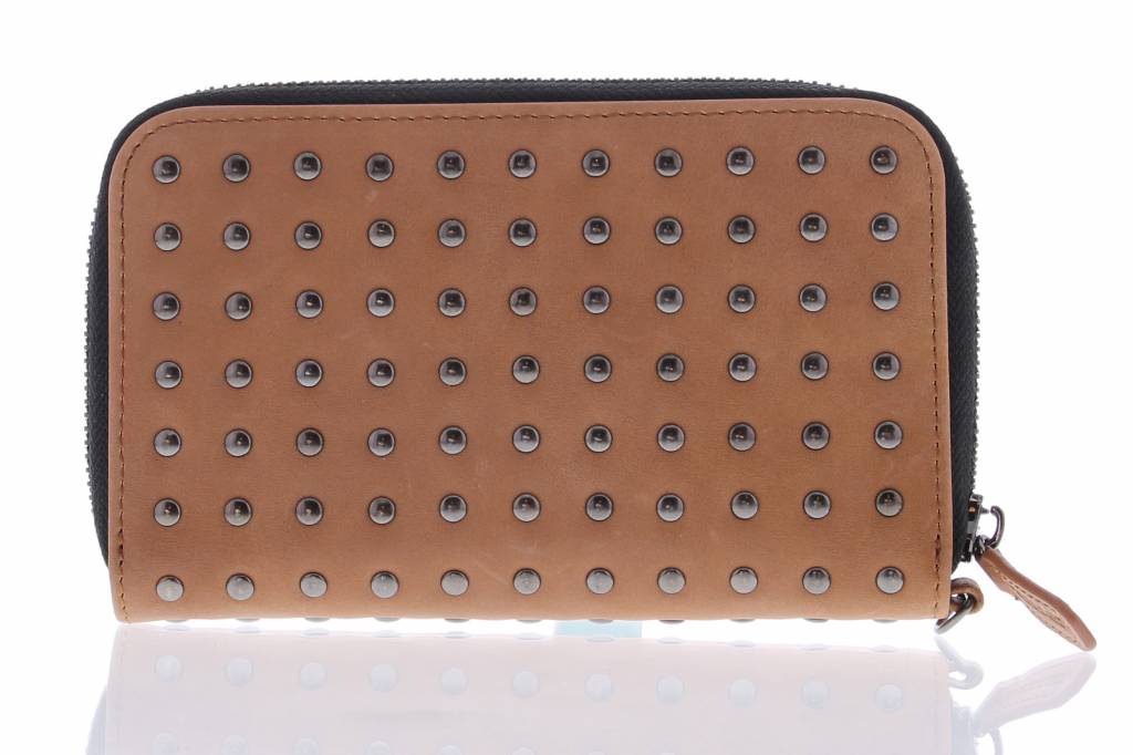 Image of Leather Zip Wallet - Bruin