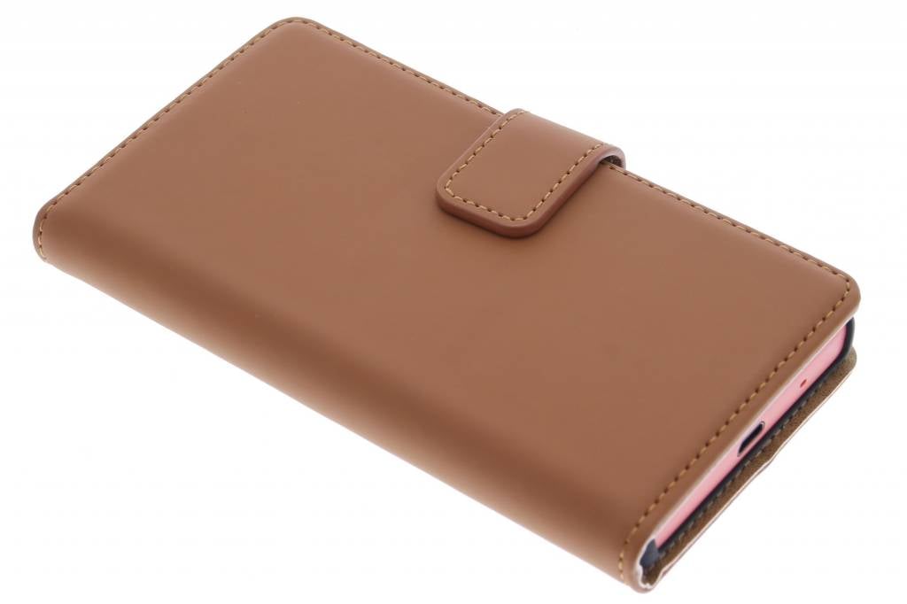 Image of Luxe Book Case voor de Sony Xperia Z5 Compact - Bruin
