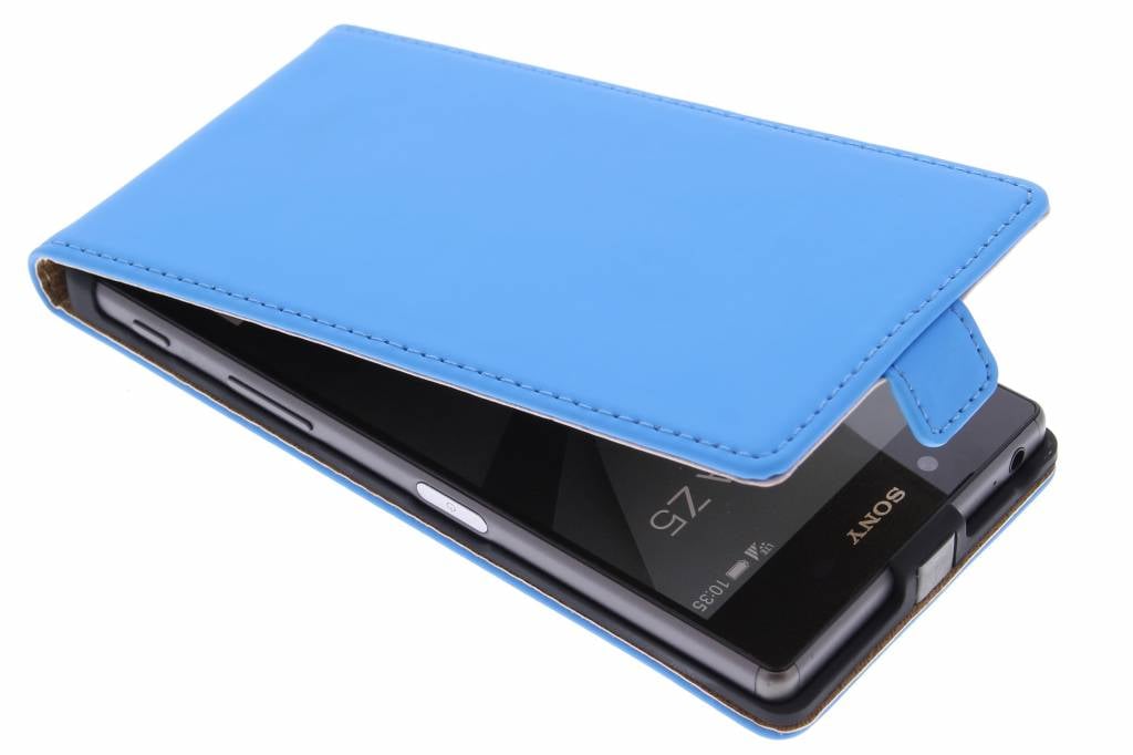 Image of Luxe Flipcase voor de Sony Xperia Z5 - Blauw